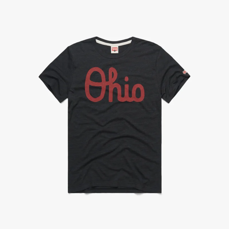 Script Ohio Black and Red