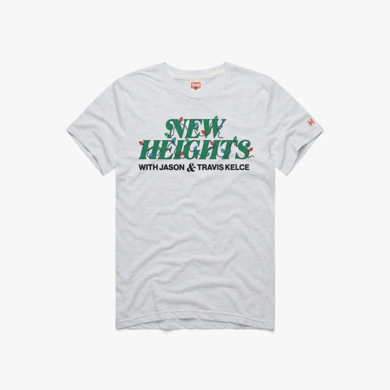 New Heights Podcast Holiday Lights Shirt