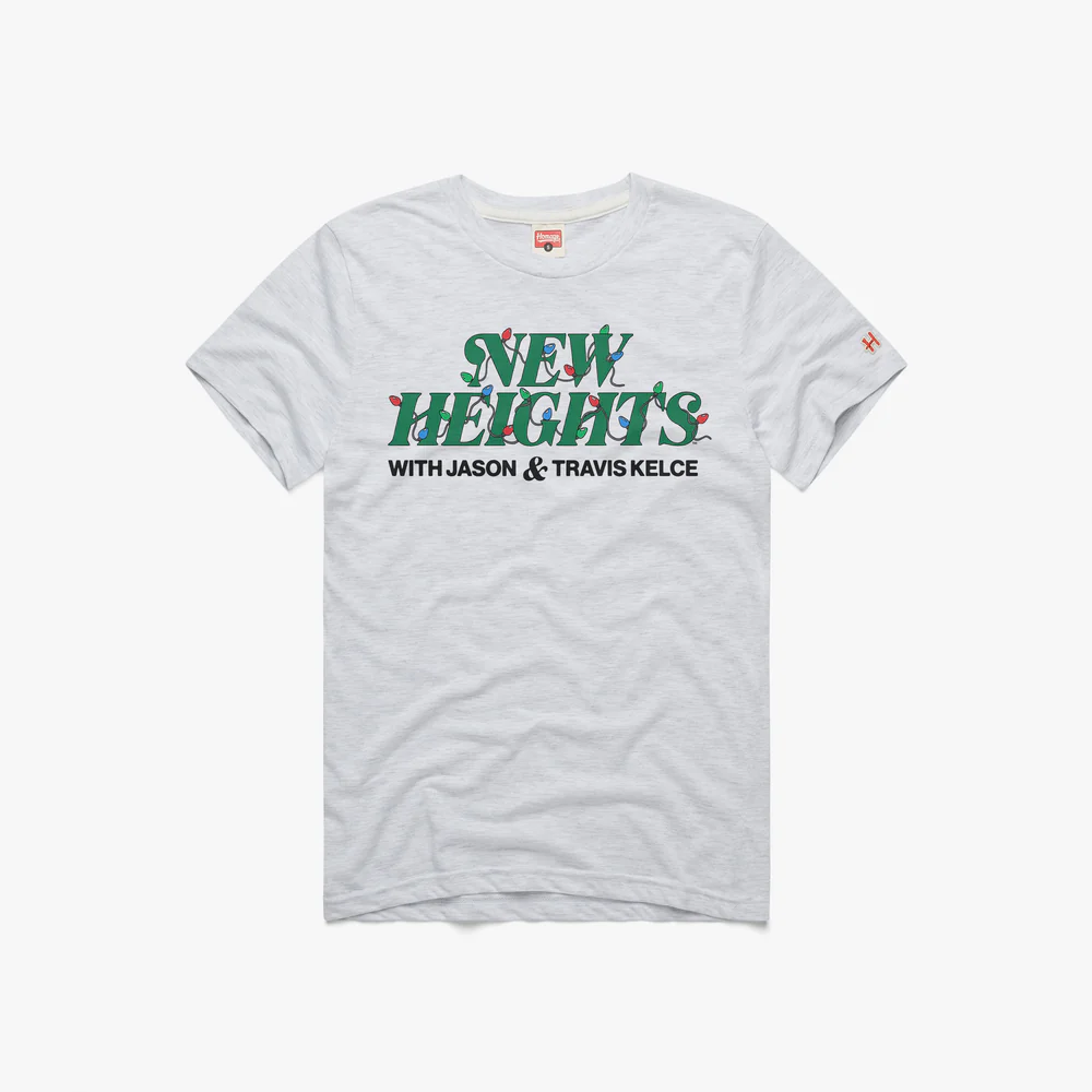 New Heights Podcast Holiday Lights Shirt